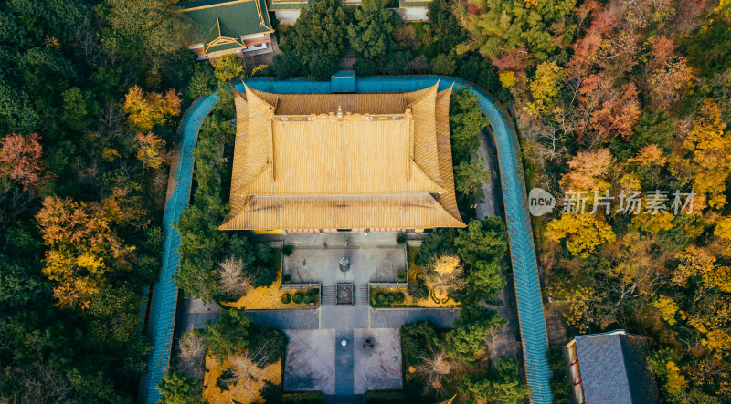 杭州萧山东方文化园 杨歧禅寺建筑景观