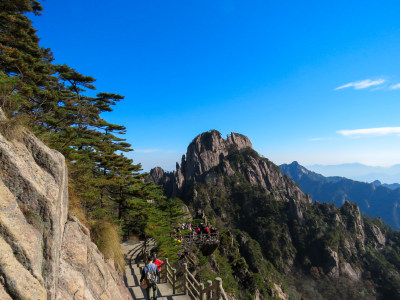 中国安徽黄山旅游风光