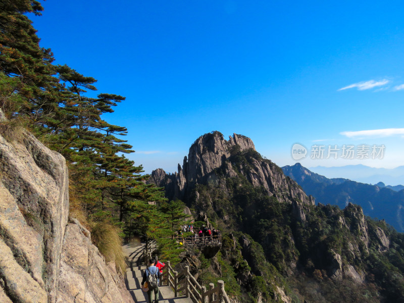 中国安徽黄山旅游风光