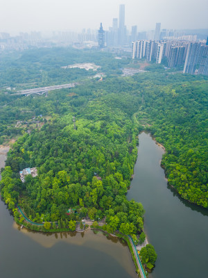 贵阳观山湖区建筑风光