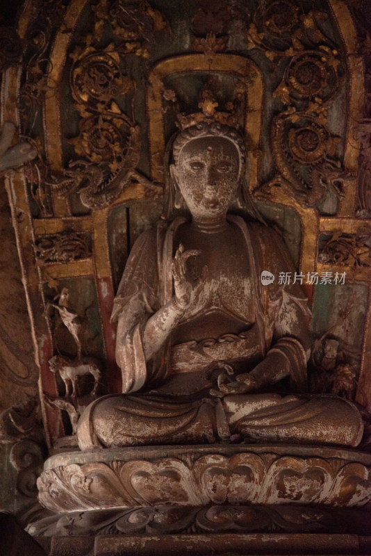 山西省晋中市平遥县 双林寺 彩塑