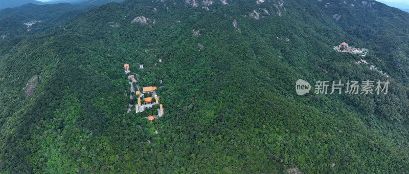 惠州市博罗县罗浮山风景名胜区华首古寺航拍