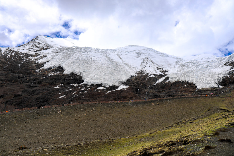 高原雪山冰川天气环境