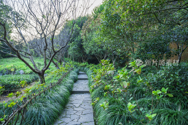 杭州飞来峰永福寺古建筑风光