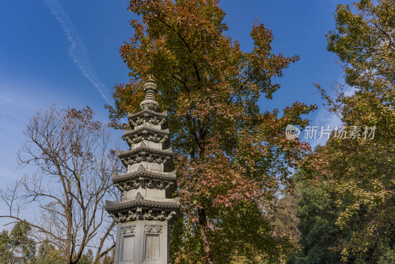 杭州千年古刹法华寺古建筑