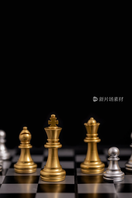 国际象棋商务创意图