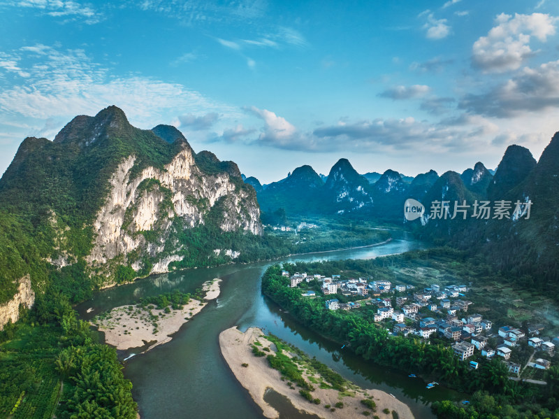 桂林九马画山风光美景