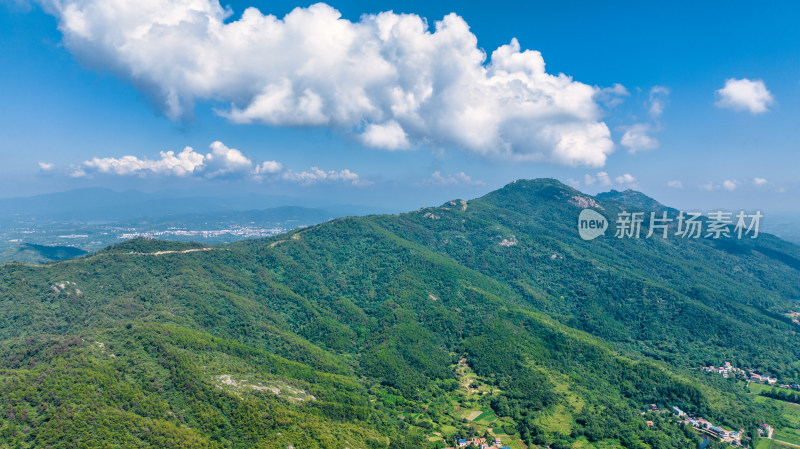 湖北武汉黄陂木兰山航拍