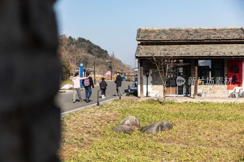 宁波东钱湖下水湿地钱湖秘境冬天景色