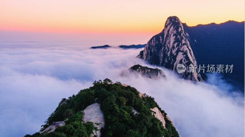 陕西华山美景