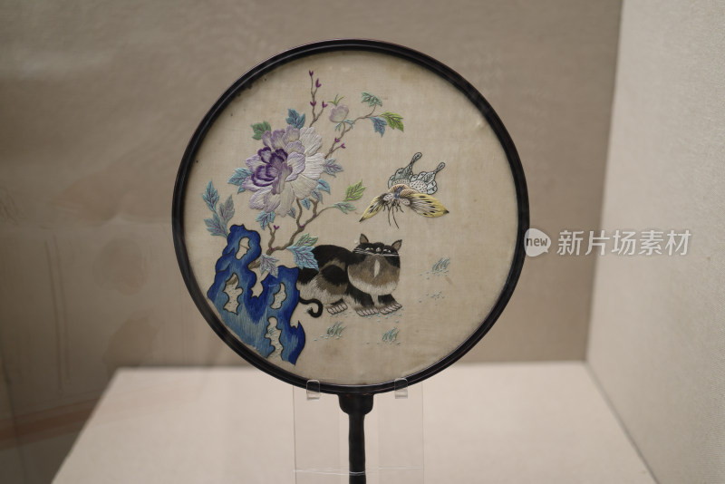 中国扇博物馆展出的扇子