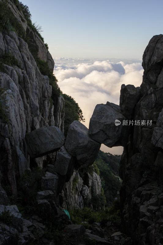 泰山云海奇观