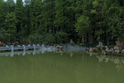 武汉东湖磨山景区风光