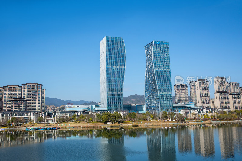 浙江丽水龙泉市区风景