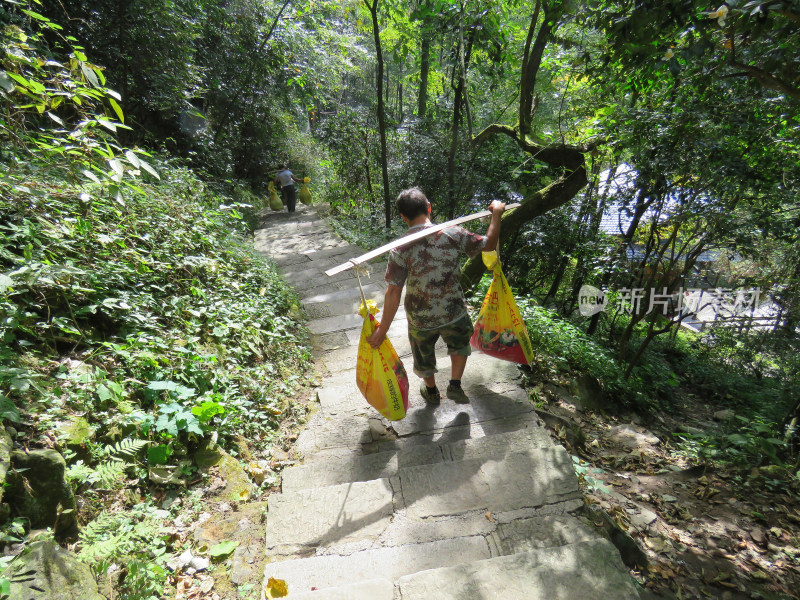 湖南张家界武陵源国家森林公园旅游风光