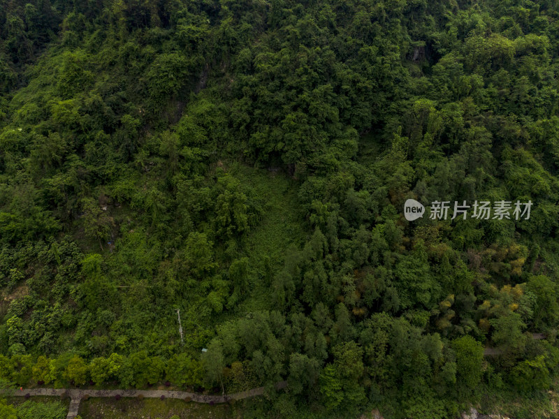 湖南张家界武陵源区航拍