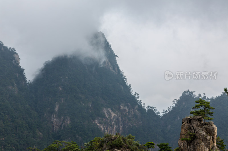 云海中的大明山