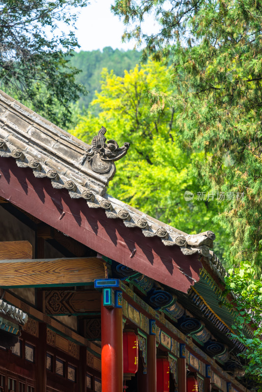 山西晋祠古建筑