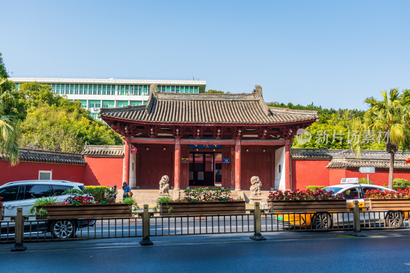 福州华林寺古建筑场景