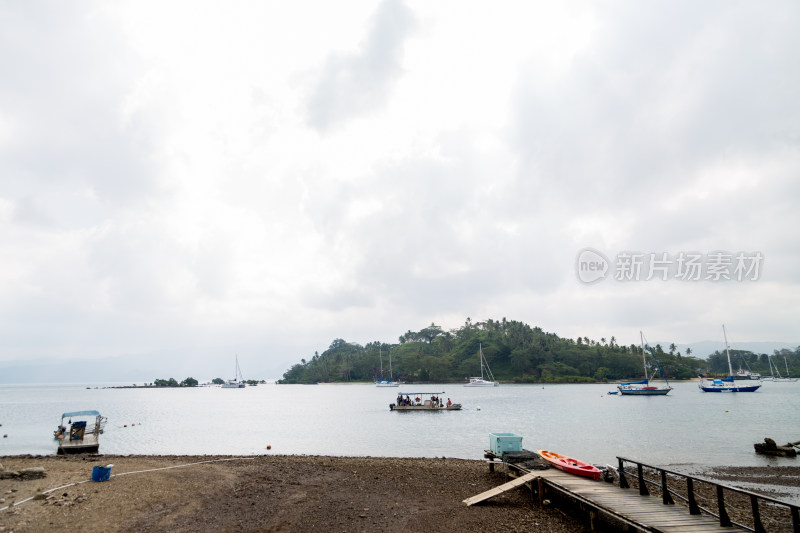 斐济的海岛风光