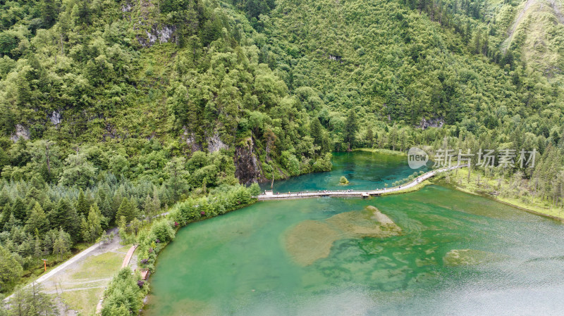 四川阿坝理县毕棚沟景区的龙王海