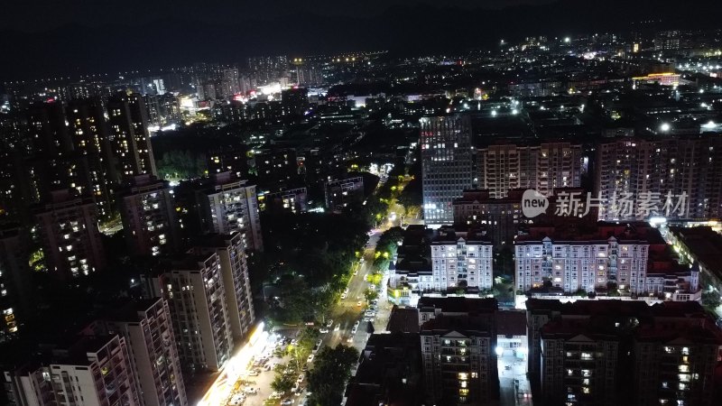 广东东莞：清溪镇夜景