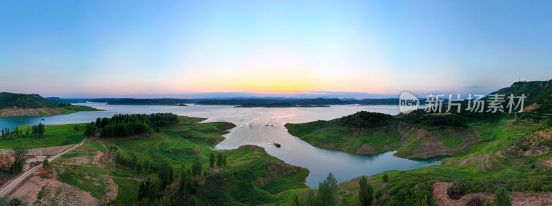 中国江河黄河生态湿地环境