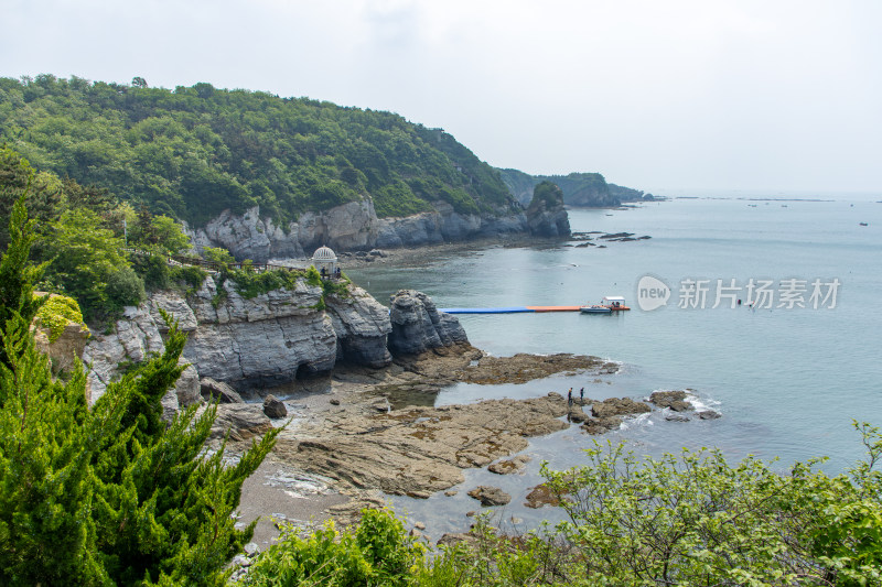 大连金石滩滨海国家地质公园海岸风光