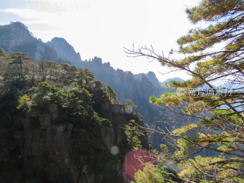 中国安徽黄山旅游风光