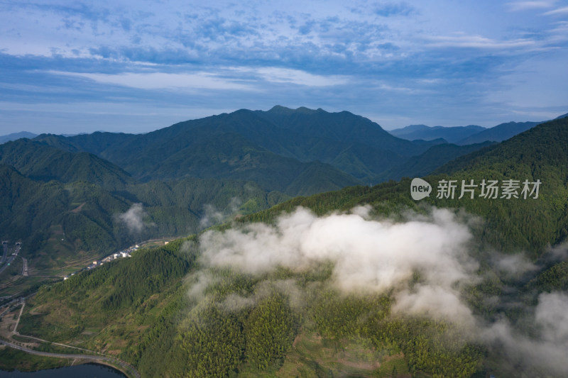 浙江开化高山群山云海航拍