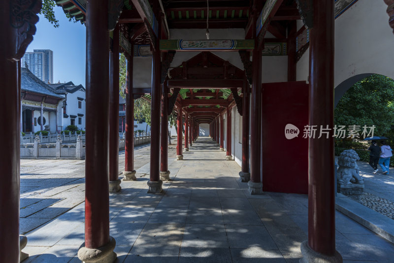 武汉汉阳区归元禅寺江南寺庙风景