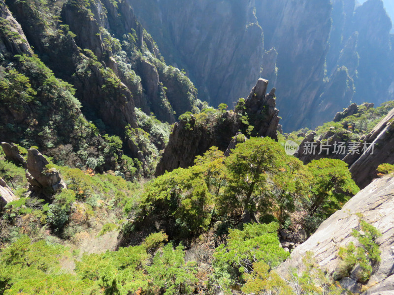 中国安徽黄山旅游风光