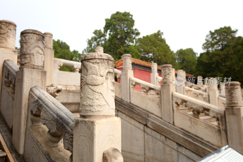 北京定陵陵区建筑环境