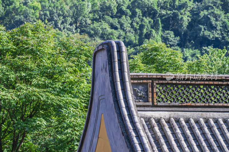 杭州西湖飞来峰灵隐寺千年古刹古建筑