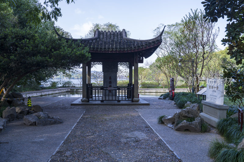 杭州西湖花港观鱼风景