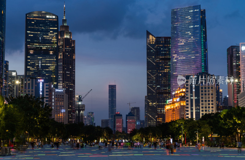 广州城市夜景