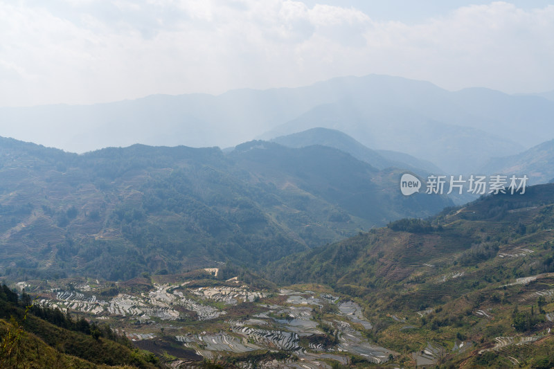 红河州元阳梯田自然风光