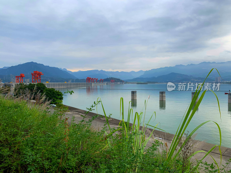 湖北宜昌三峡大坝风景区旅游风光