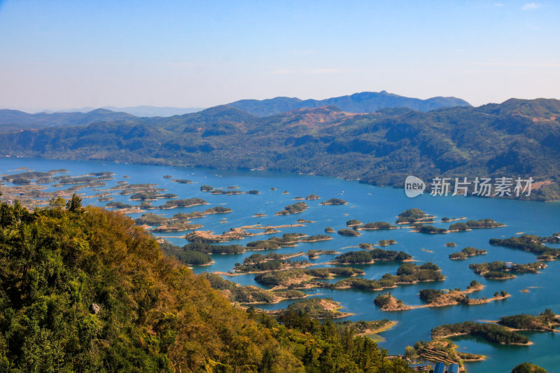 湖北黄石仙岛湖生态旅游景区，天空之城景区