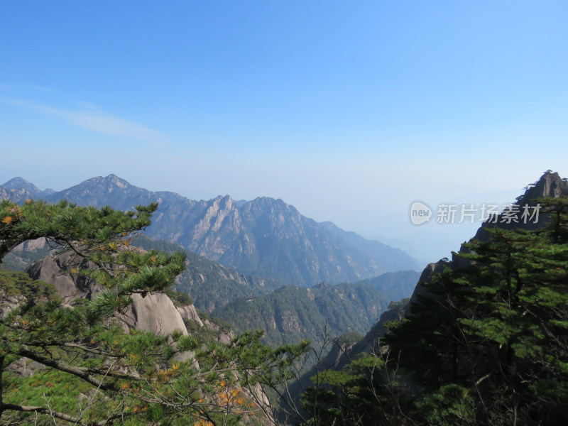 中国安徽黄山旅游风光