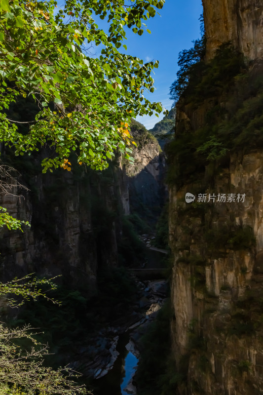 太行山大峡谷的壮丽风光