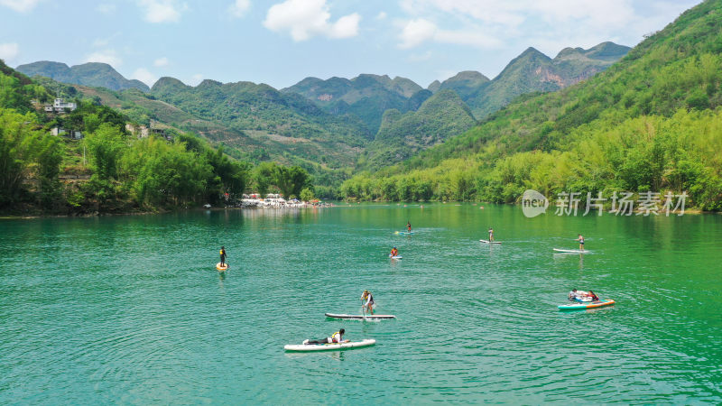 山谷清流戏水乐园  水上休闲美丽乡村