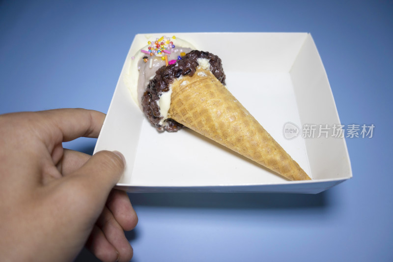 冬天的网红美食热奶宝实拍