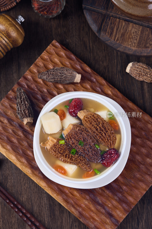 羊肚菌干 野生菌 干羊肚菌 干货 松茸菌