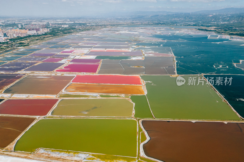 运城七彩盐湖景区