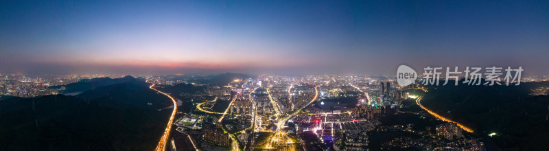 深圳龙华区梅观立交夜景图