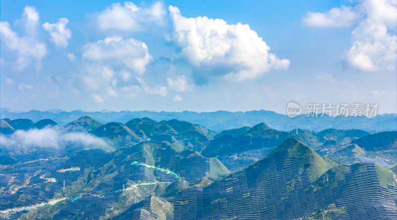 贵州山地光伏喀斯特地貌