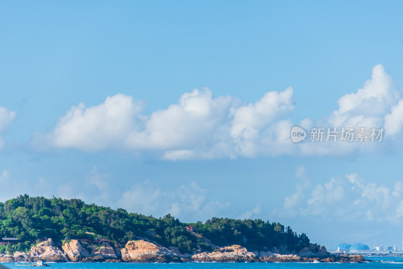 东山岛海滨小镇海景