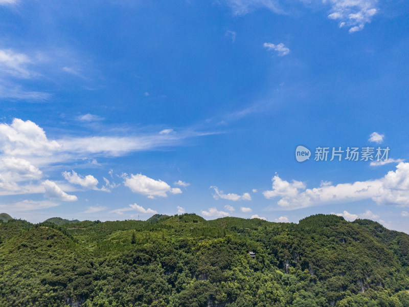 贵州镇远古镇航拍摄影图