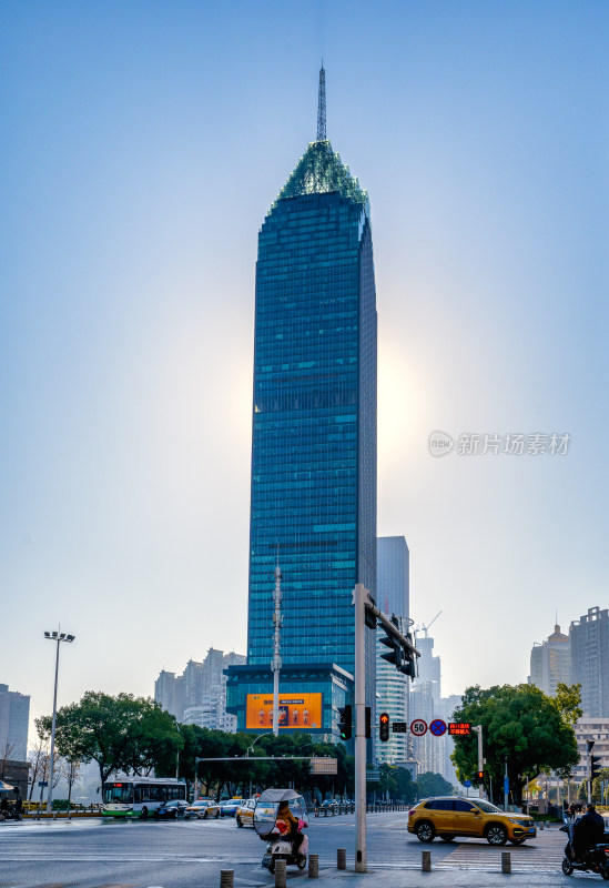 武汉西北湖高楼建筑